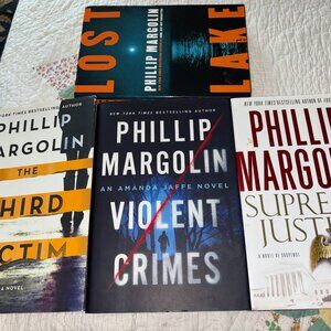 Phillip Margolin — 4 Hardcover Thriller Books Bundle — Legal Suspense Set